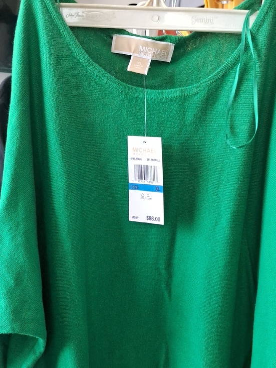 MICHAEL Michael Kors Sweaters - Michael Kors Green Women's Sweater - XL